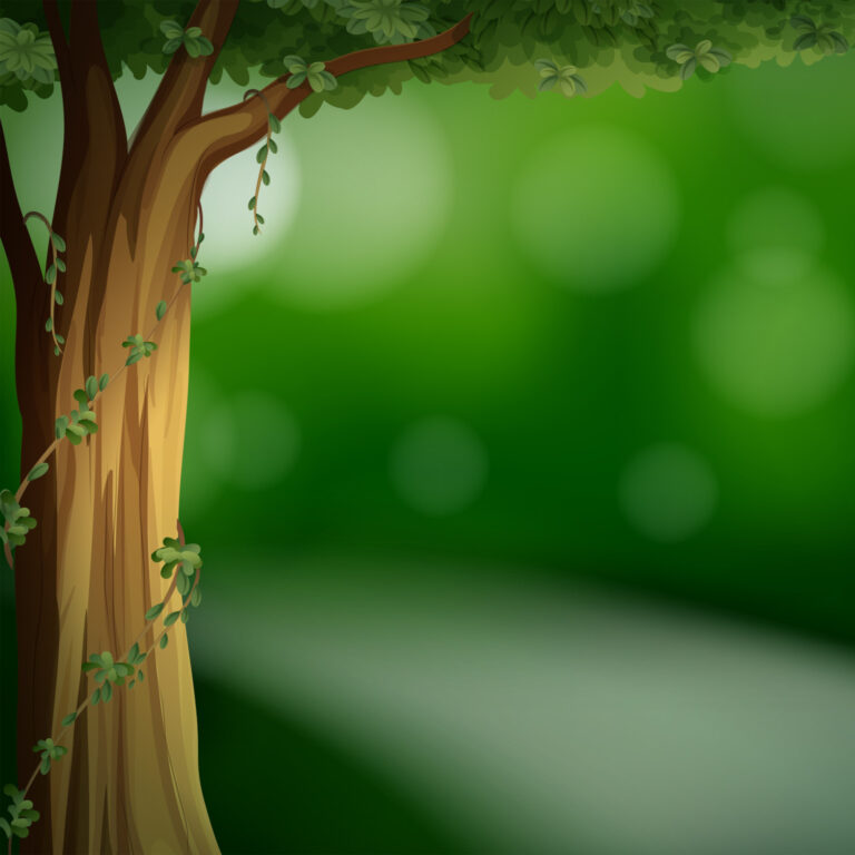 A natural green template